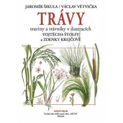 Trávy, traviny a trávníky v ilustracích Vojtěcha Štolfy a Zdenky Krejčové