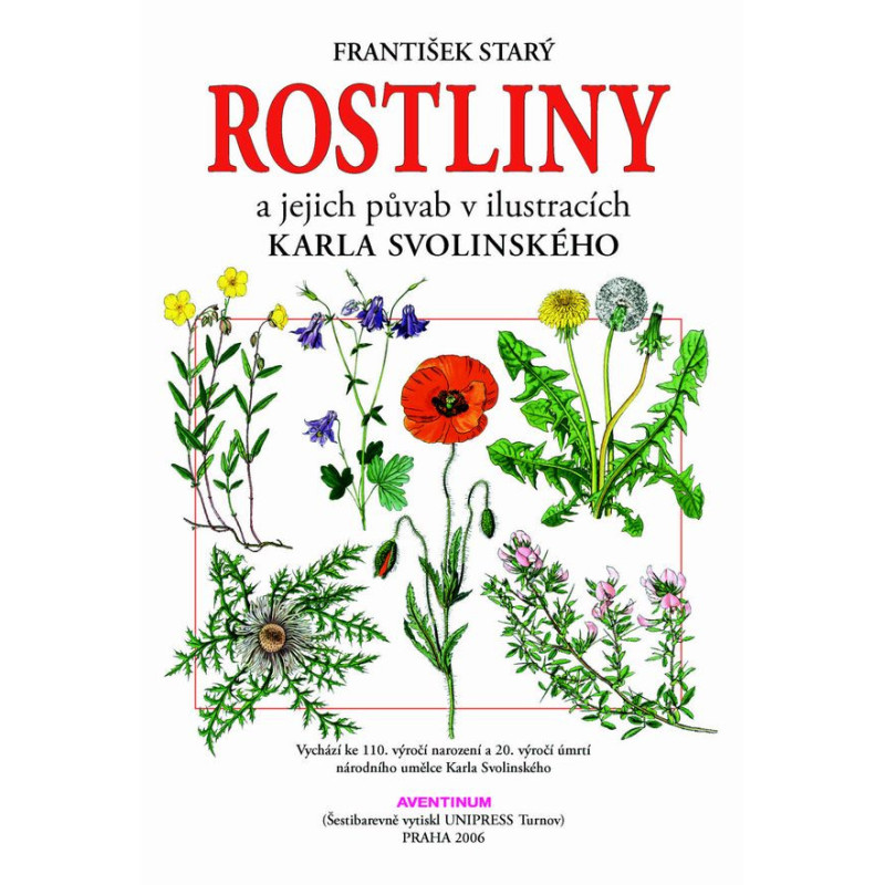 Rostliny a jejich půvab v ilustracích Karla Svolinského