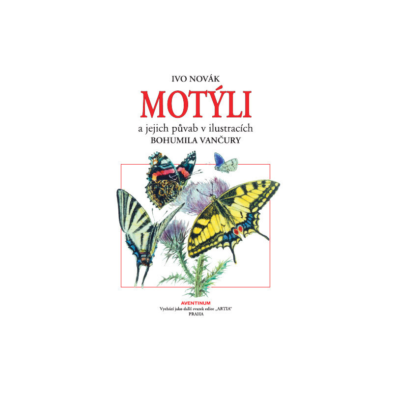 Motýli a jejich půvab v ilustracích Bohumila Vančury